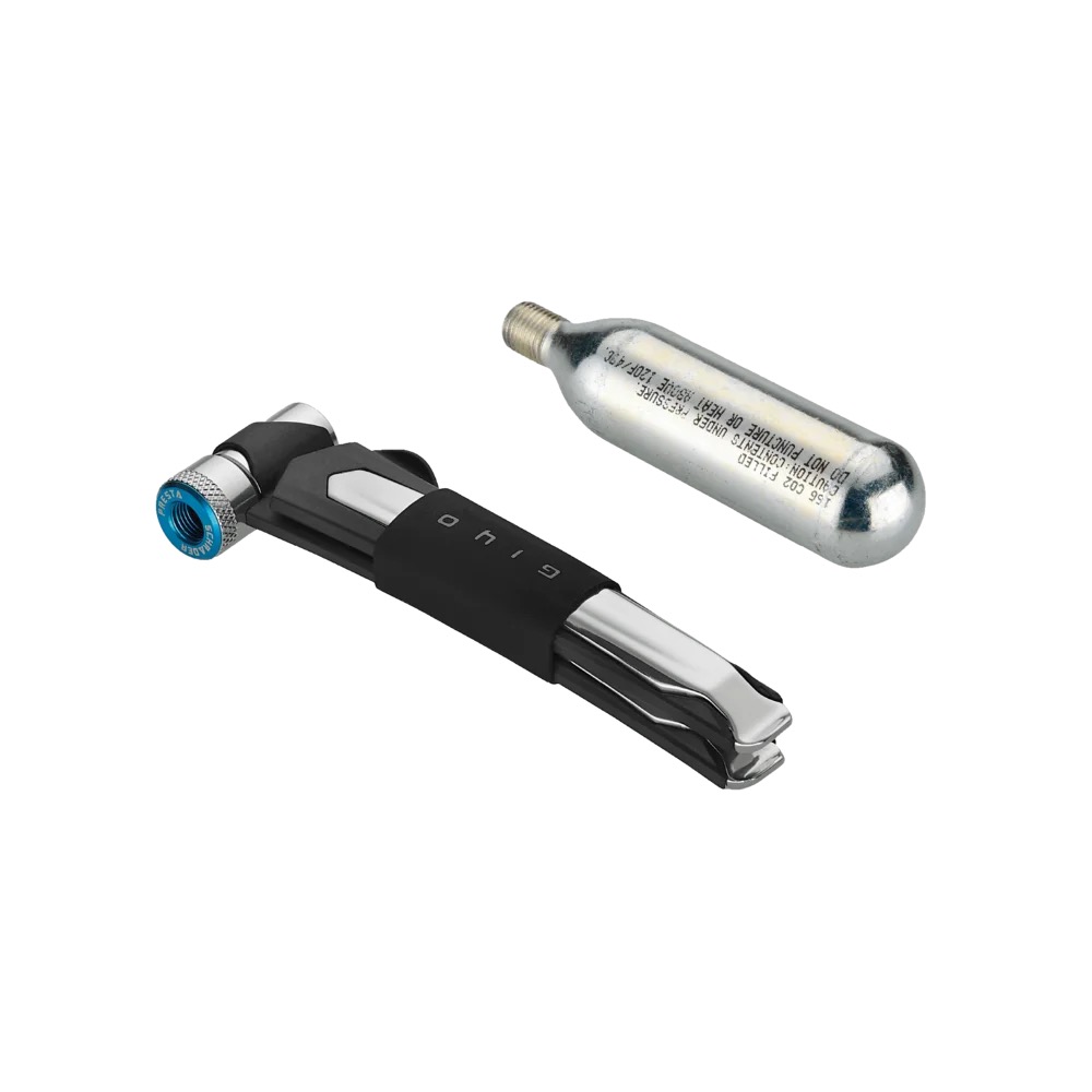 GIYO 2 in 1 Aluminum CO2 &amp; Tire Lever