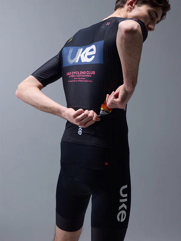 UKE RP700 Men's EIT Roadsuit (Competition Black)