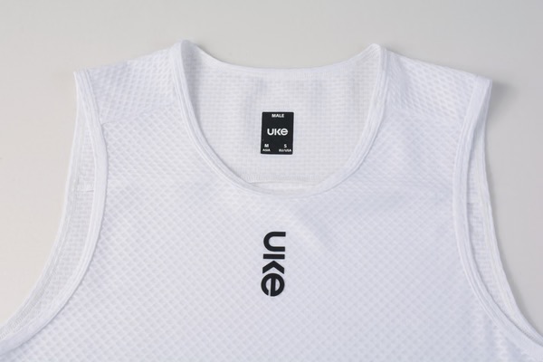 UKE Cloud Light Men's Sleeveless Base Layer (Milk White)