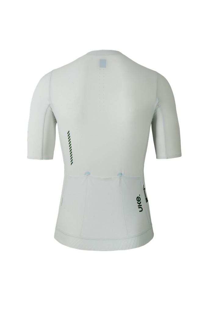 UKE ZG002 Men's Short Sleeves Jersey (Silver)