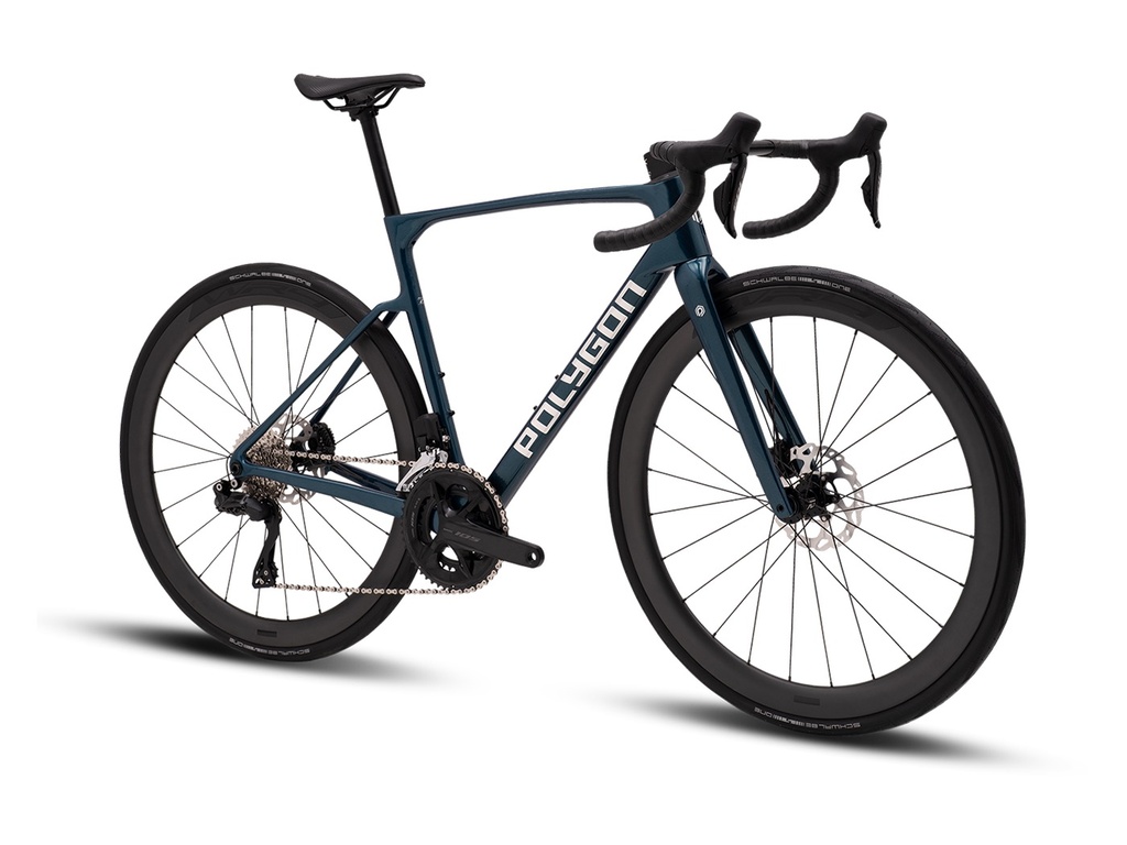 POLYGON Strattos C7 Di2 Bike (Blue)