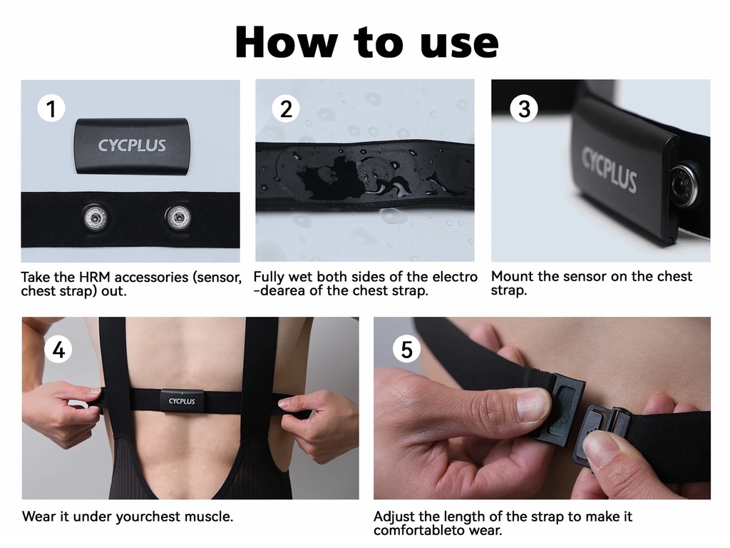 CYCPLUS H2 PRO HRM Sensor
