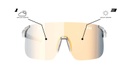 NEON Sky 3.0 Air X26 Glasses(Cry SH PH Plus, Bronze CAT 1-3)