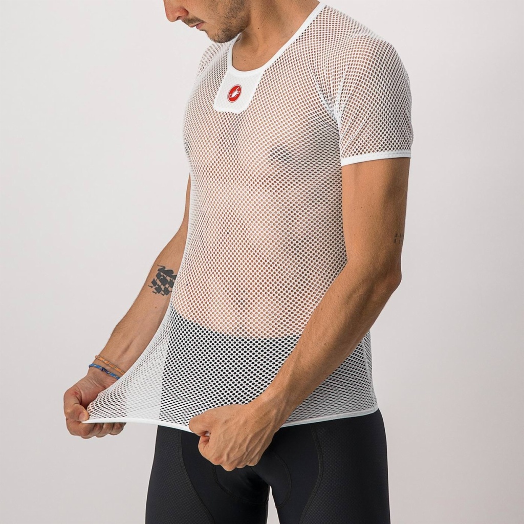 CASTELLI CORE MESH 3 SHORT SLEEVE WHITE 2XL