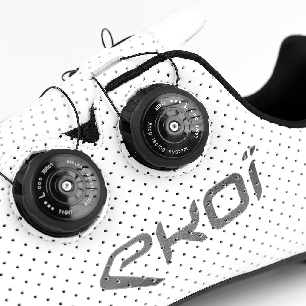 EKOI CARBON R5 LADY ROAD SHOES WHITE MATT