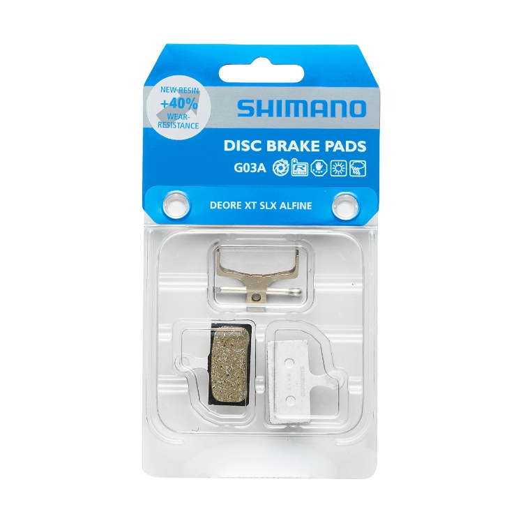 Shimano G03A Resin Brake Pad and Spring