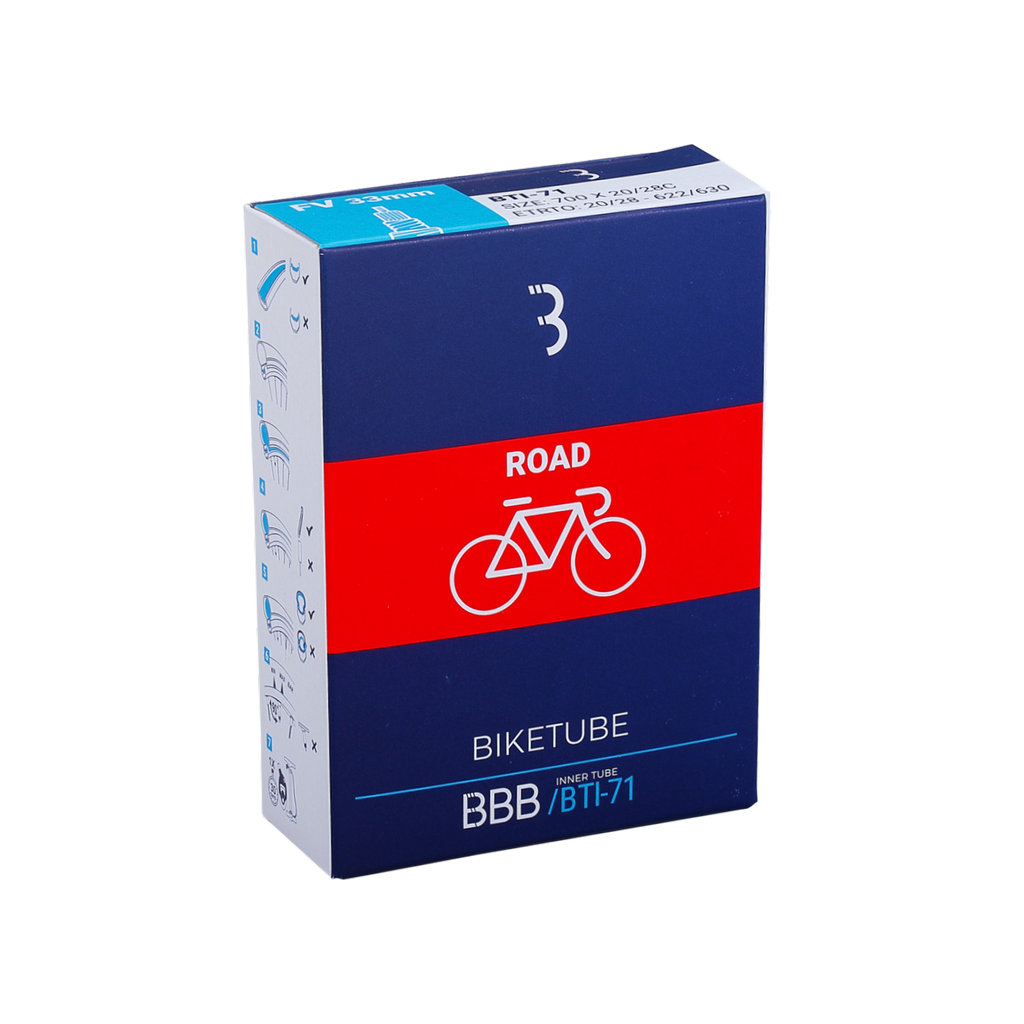 BBB BikeTube 28 Road Innertube (FV)