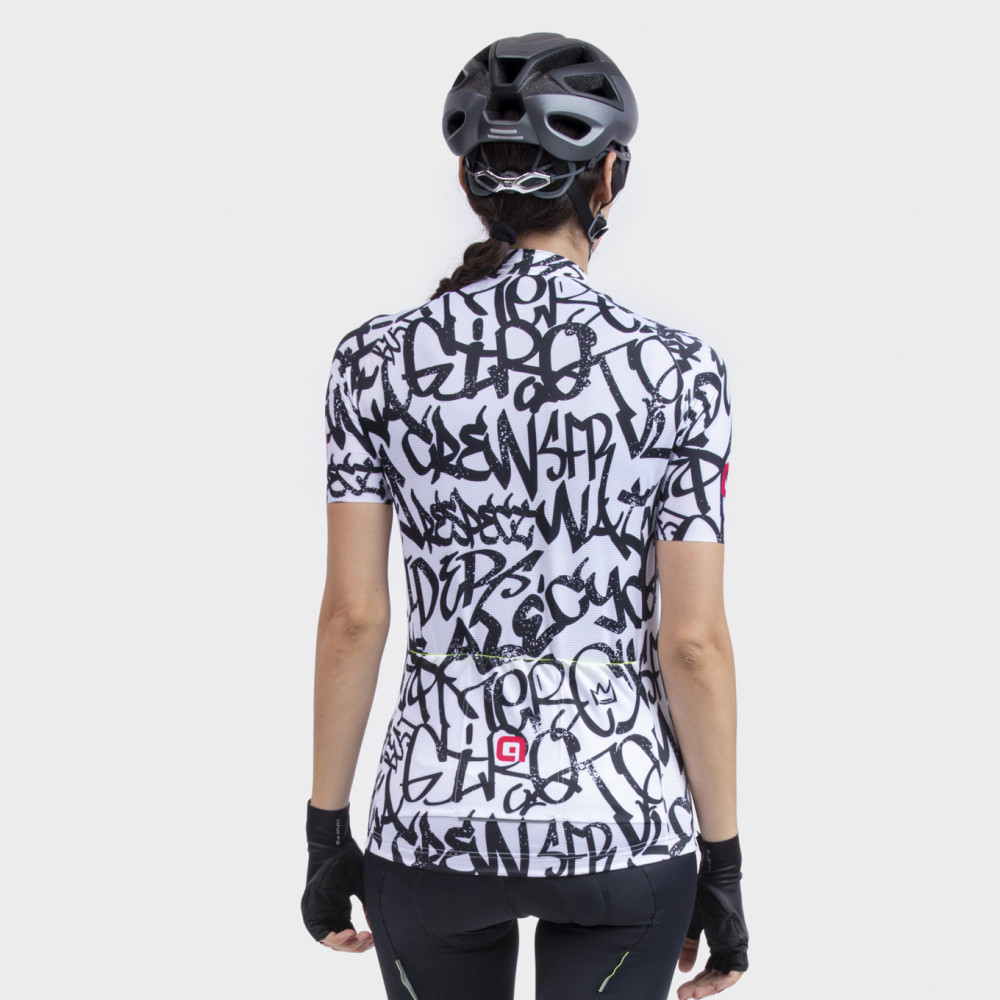 ALE Solid Ride Lady Jersey (Bianco White)