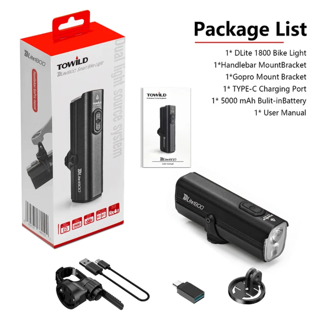 TOWILD DLite 1800 Front Light