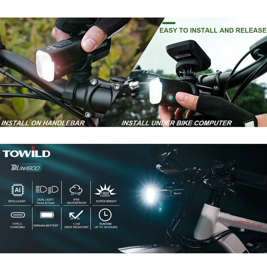 TOWILD DLite 1800 Front Light