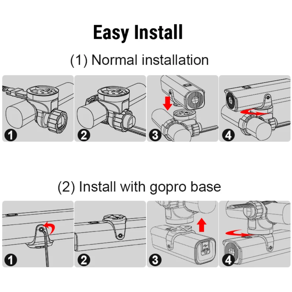 TOWILD CL1000 Front Light