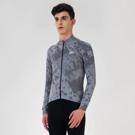 UKE Caloflage Men's Long Sleeve Thermal Jersey (Dark Gray)