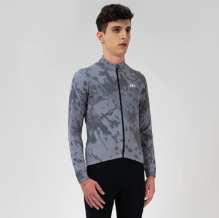 UKE Caloflage Men's Long Sleeve Thermal Jersey (Dark Gray)