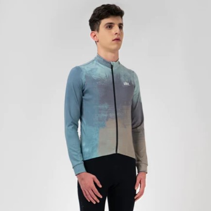 UKE Forest Men's Long Sleeve Thermal Jersey (Medium Green)