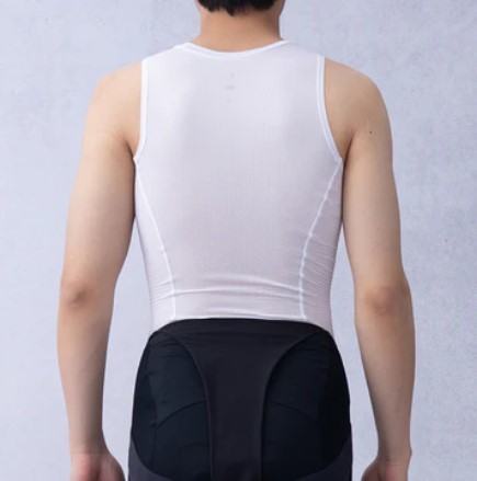 UKE Men's Training Sleeveless Base Layer A007 (White)