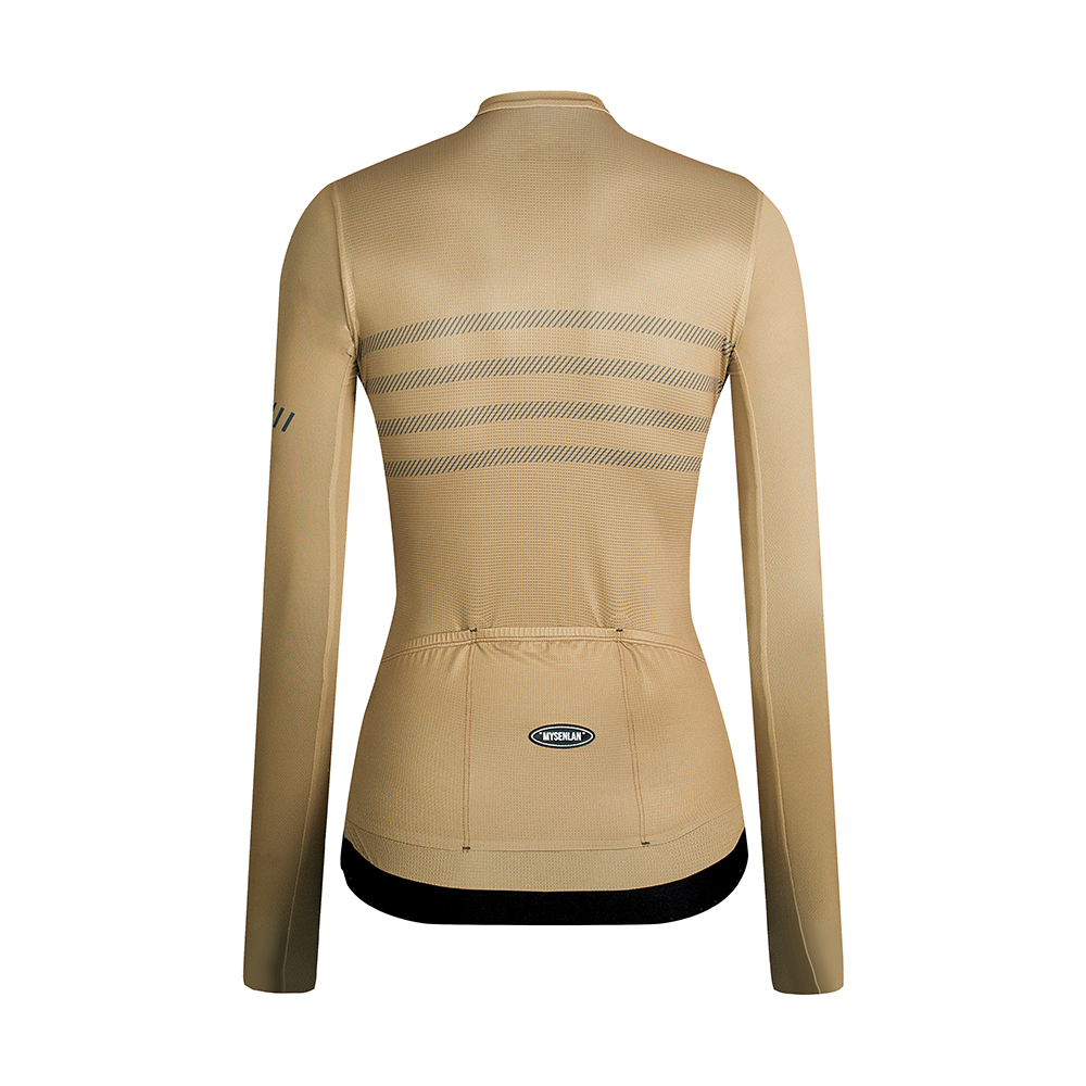 MYSENLAN Women's LS Jersey Horizon II (Pale Yellow)