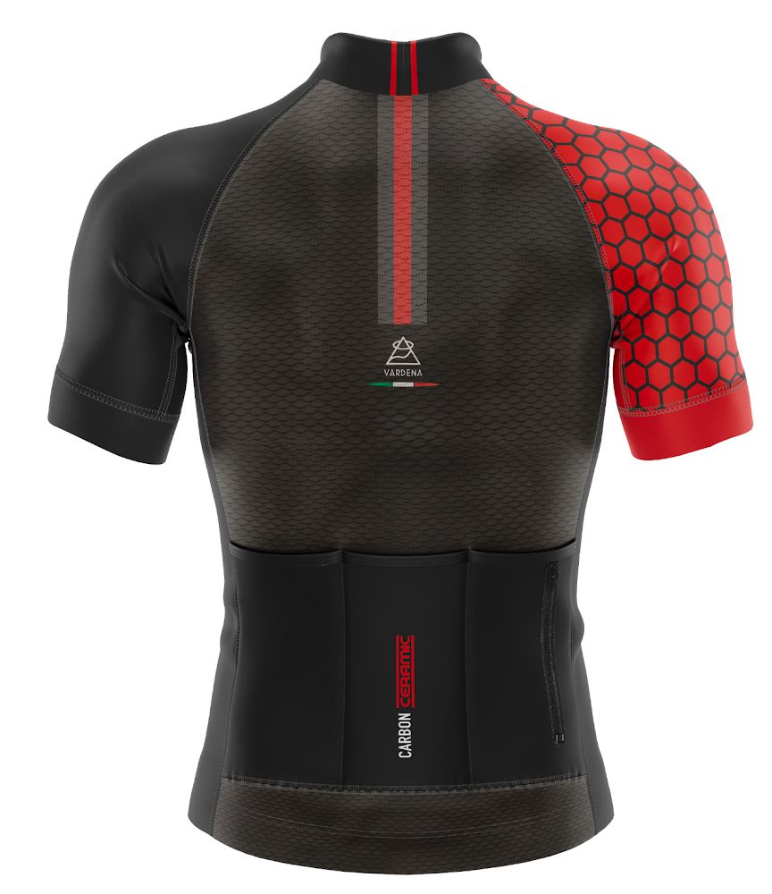 VARDENA Carbon Ceramic Honeyline Jersey (Red)