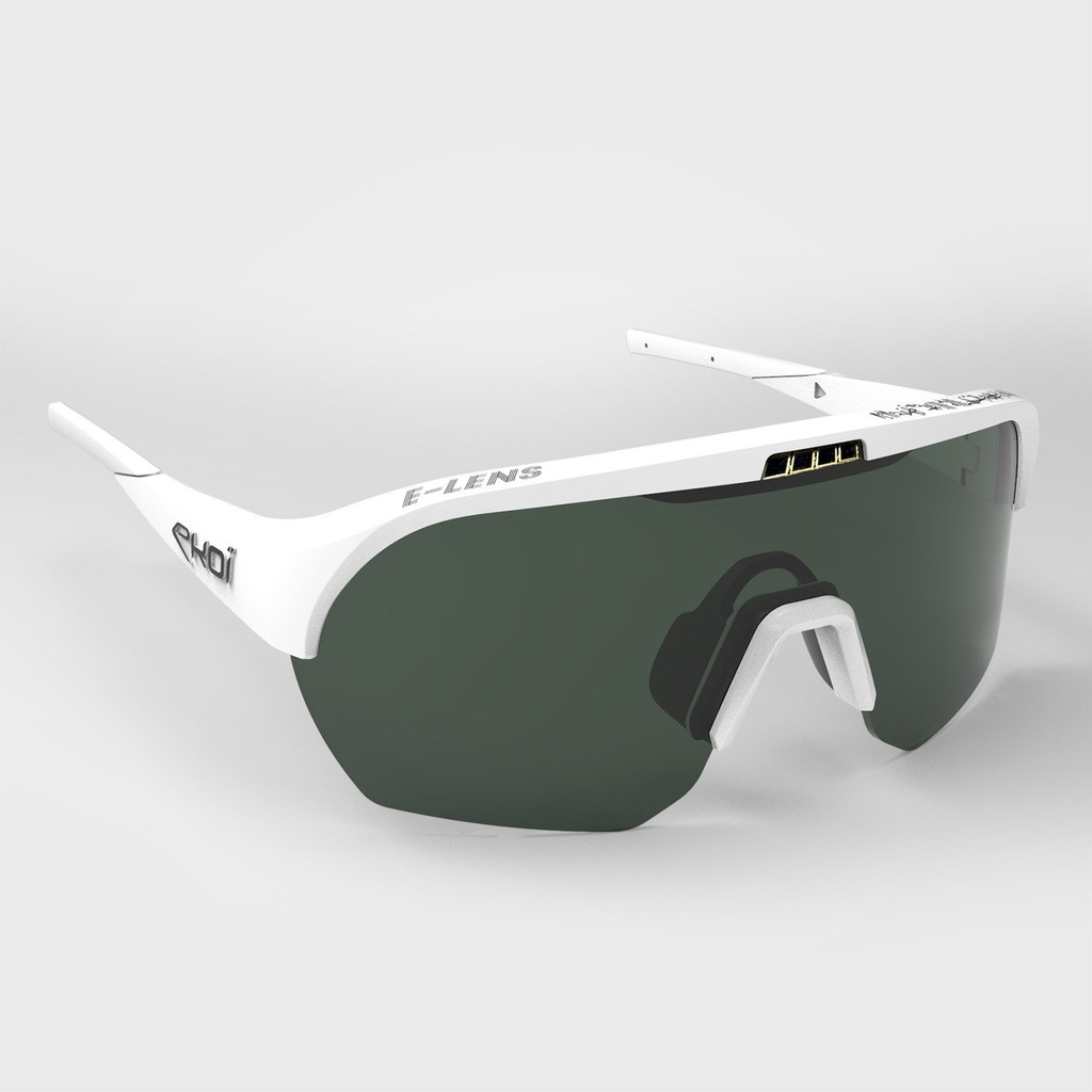 EKOI E-lens Evo Electronic Sunglasses (White)