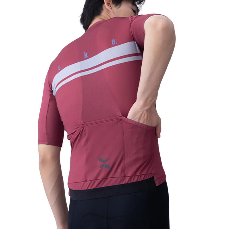 UKE Men's Training Jersey A001 (Claret Red)