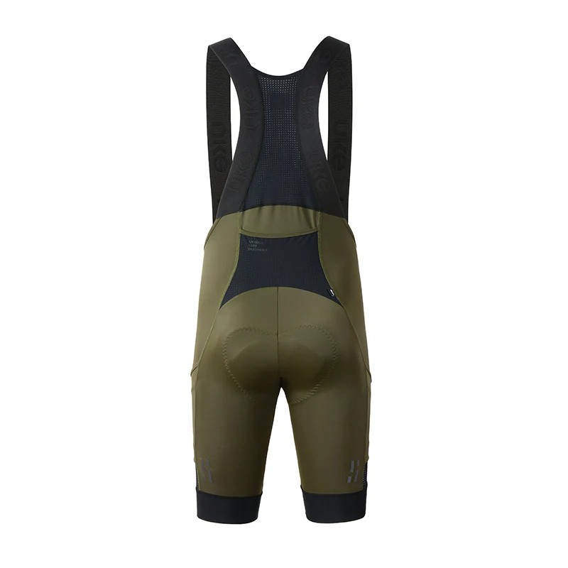 UKE Basalt Men's Bib Shorts (Olive Green)