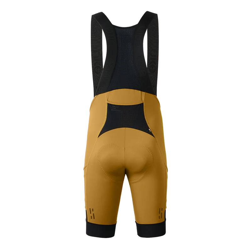 UKE Basalt Men's Bib Shorts (Yellow)