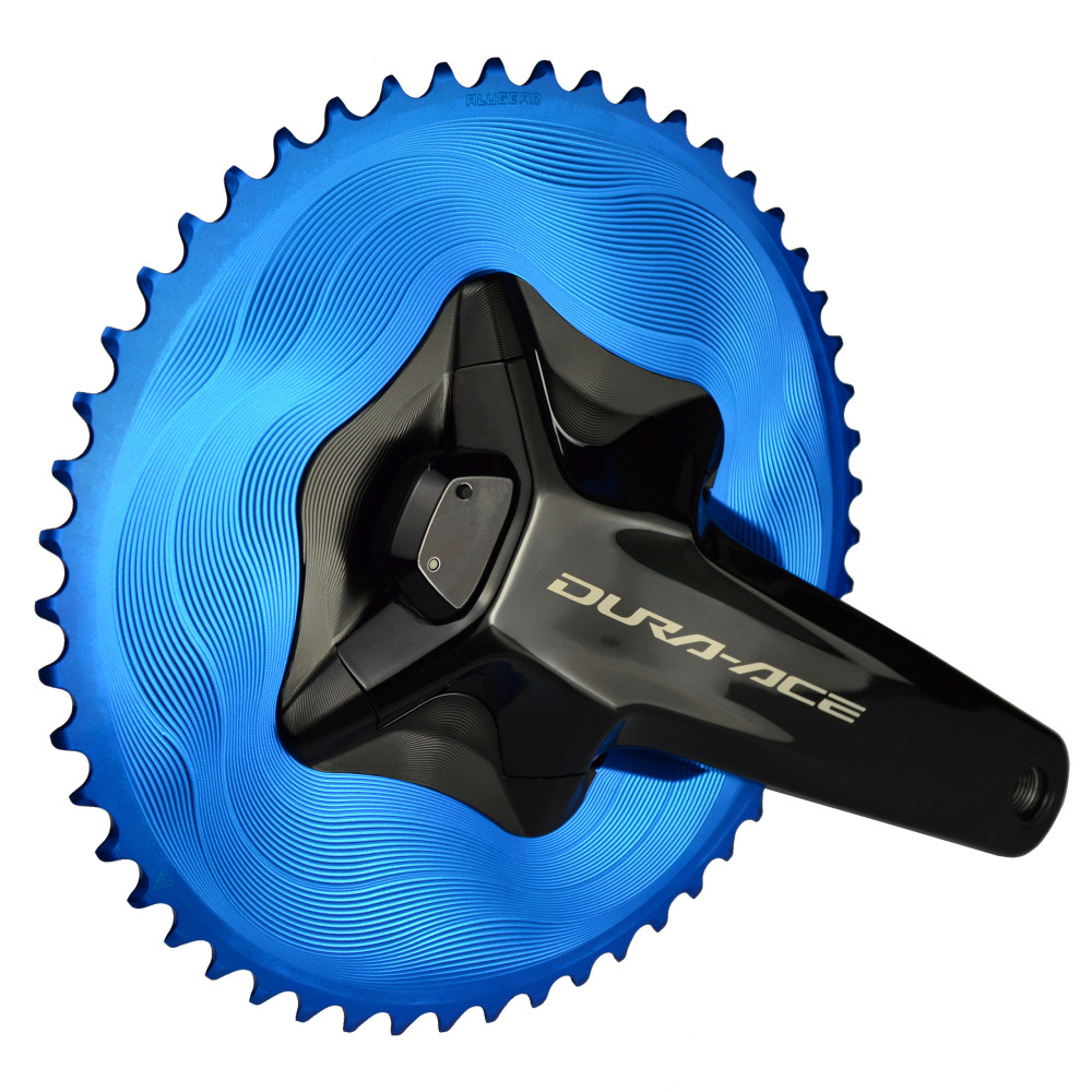 ALUGEAR PM R9200-P Chainring Cover (12Speed Dura-Ace with Power Meter, Black)
