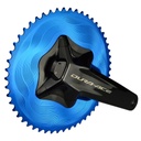 ALUGEAR PM R9200-P Chainring Cover (12Speed Dura-Ace with Power Meter, Black)