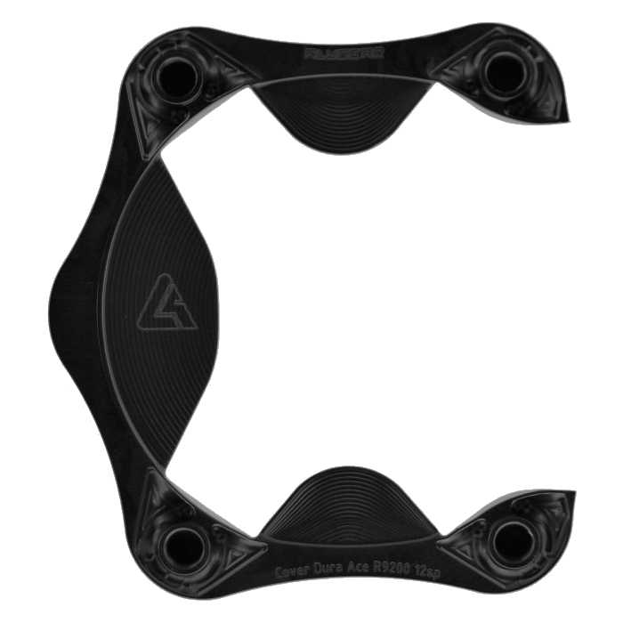 ALUGEAR R9200 Chainring Cover (12Speed Dura-Ace Cranks, Black)