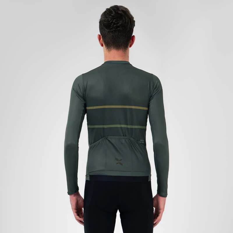 UKE Men's Training LS Jersey A002 (Stone Green)