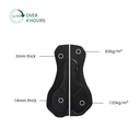 UKE Gallop Men's Cycling Shorts (Black)