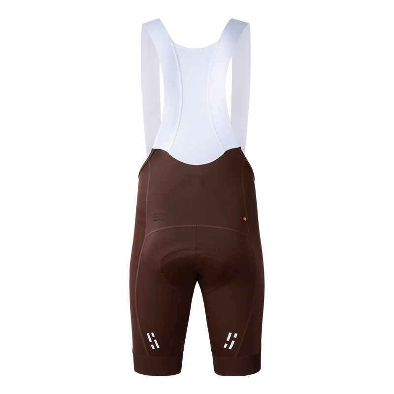 UKE Thousand Dusts Men's High-end Bib Shorts (Caramel Brown)