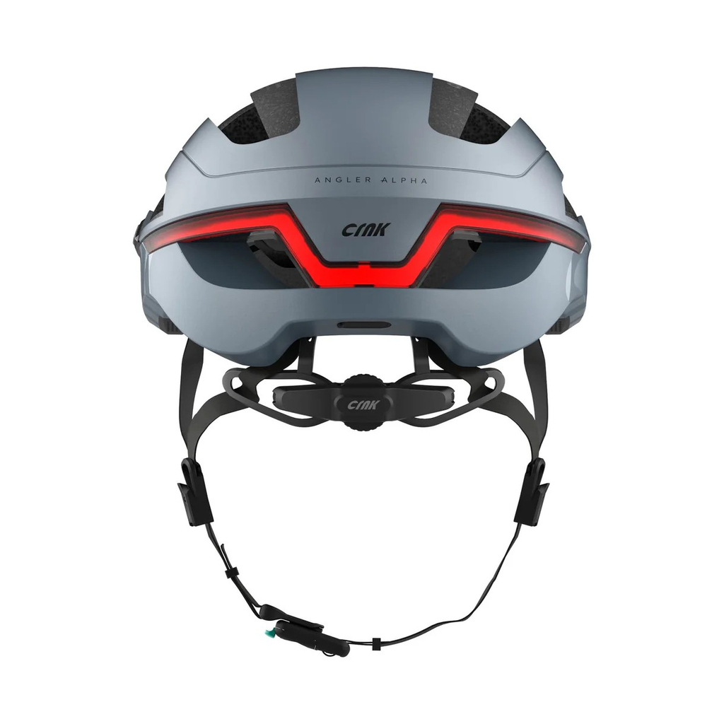 CRNK Angler Alpha Helmet (Metallic Blue, Medium 55-58cm)