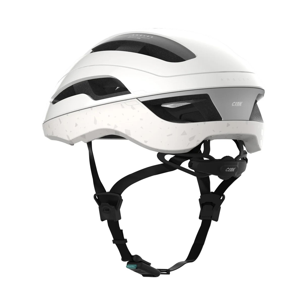CRNK Angler Helmet (Matte White, Medium 55-58cm)