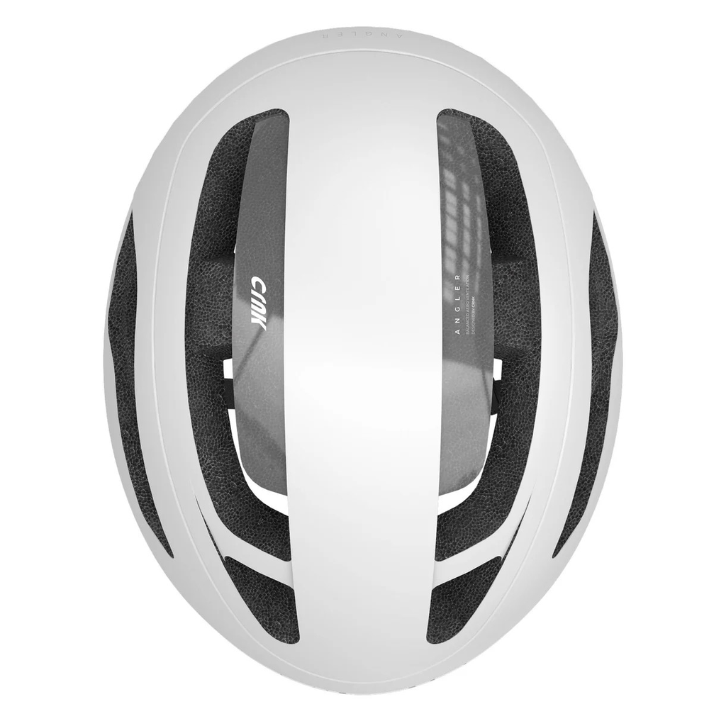 CRNK Angler Helmet (Glossy White, Medium 55-58cm)