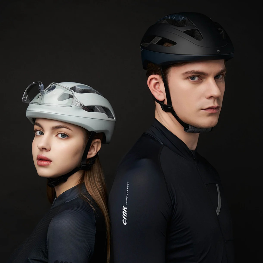 CRNK Angler Helmet (Matte White, Medium 55-58cm)