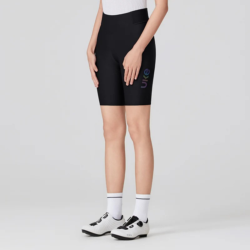 UKE Graceful Women's Cycling Shorts (Black, XS)