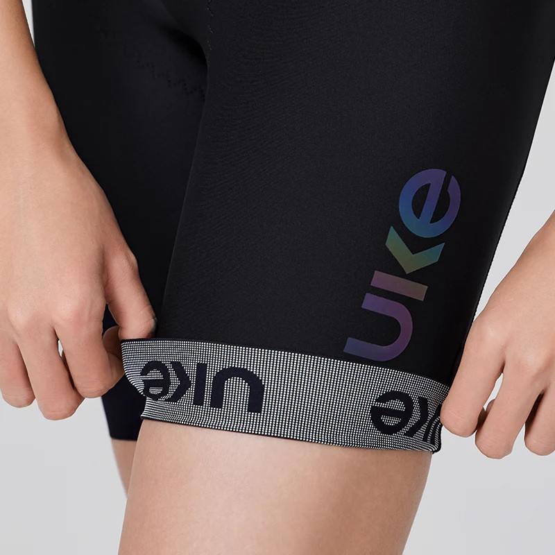 UKE Graceful Women's Cycling Shorts (Black, XS)