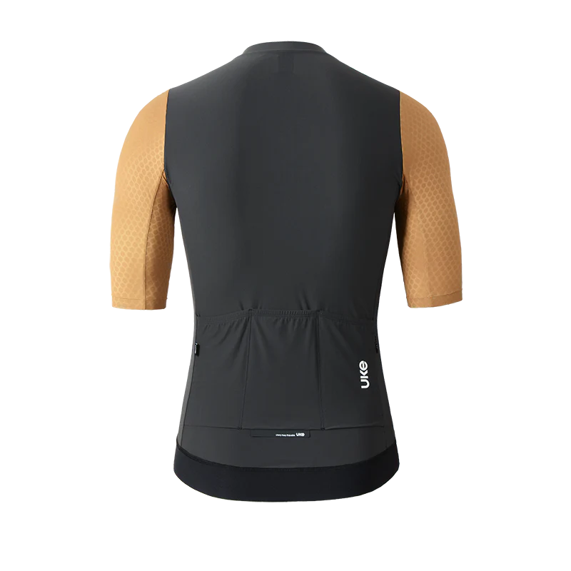 UKE High End Men's Short Sleeves Jersey (Charcoal Grey)