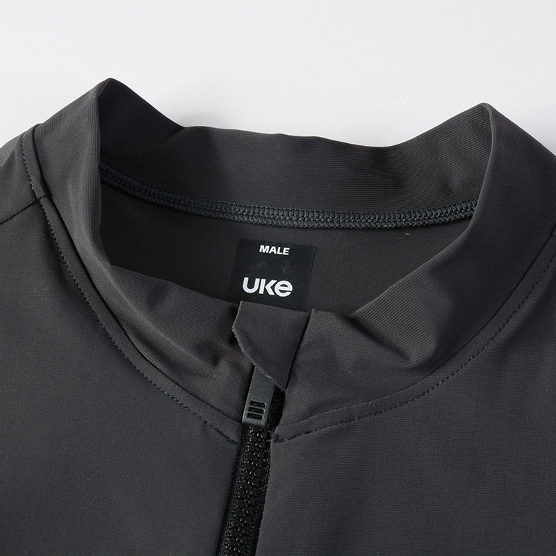 UKE High End Men's Short Sleeves Jersey (Charcoal Grey)