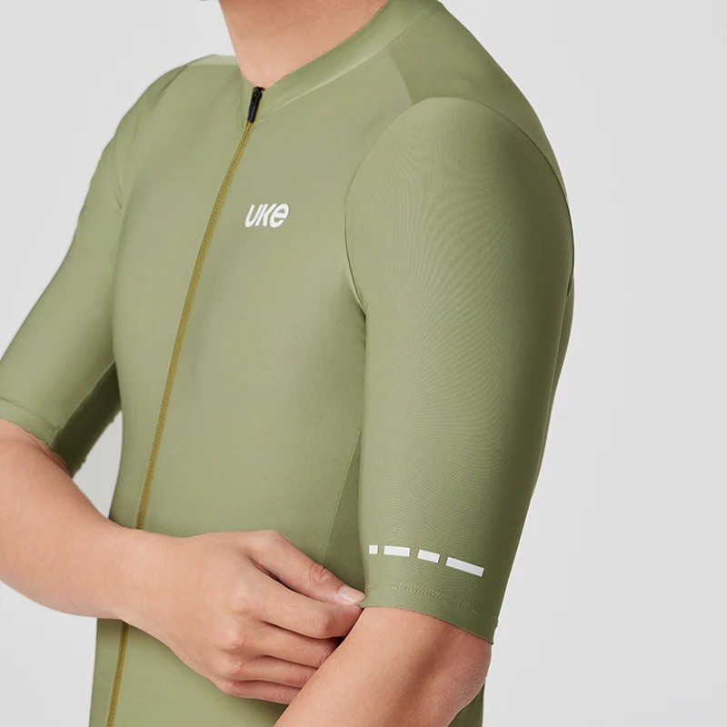 UKE Sky Men's Short Sleeves Jersey (Bamboo Shoot Green)