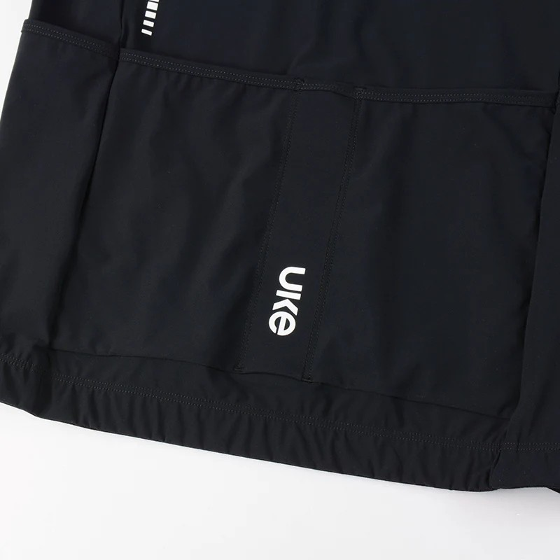 UKE Surpass Men's Short Sleeves Jersey (Black)