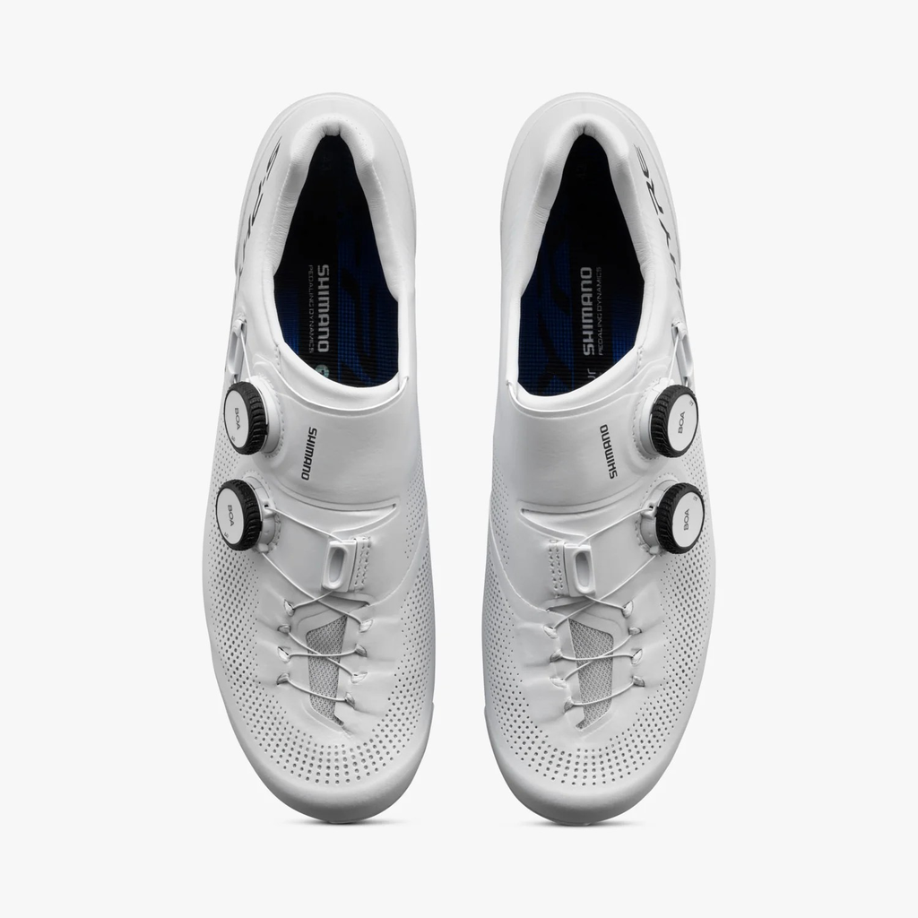 SHIMANO S-PHYRE SH-RC903 Shoes (White, Wide)