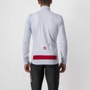 CASTELLI PURO 3 FULL ZIPP JERSEY (Silver Gray)