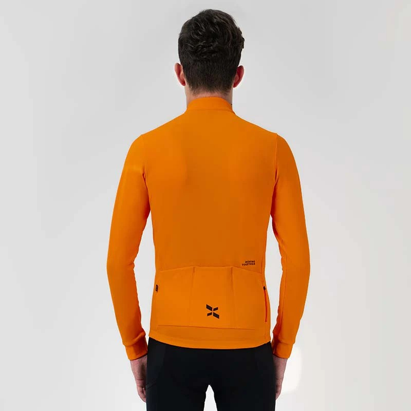UKE Ocean Men's Long Sleeve Thermal Jersey (Orange)