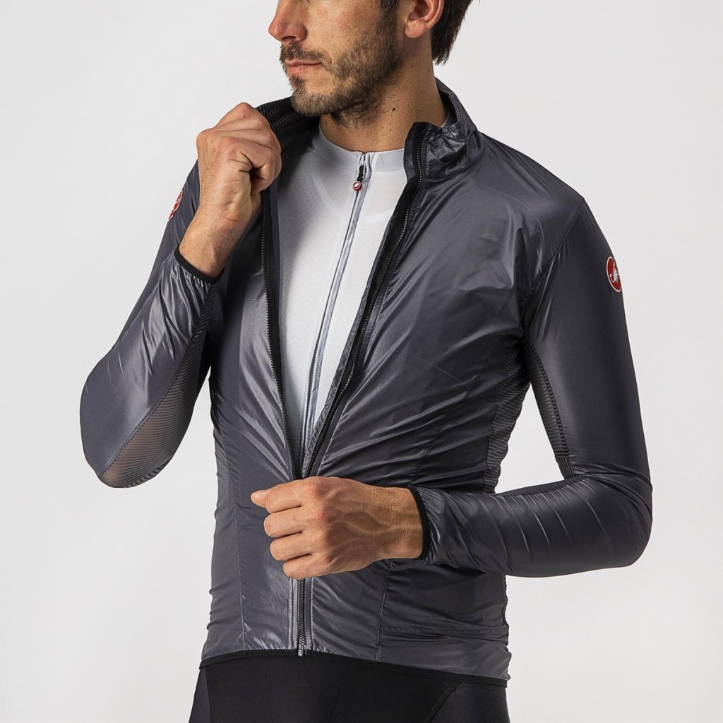 CASTELLI ARIA SHELL JACKET (Dark Gray)