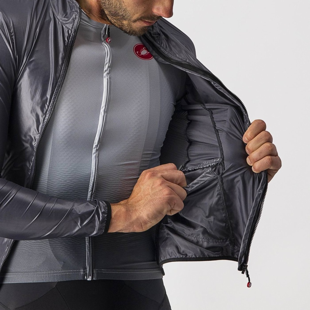 CASTELLI ARIA SHELL JACKET (Dark Gray)
