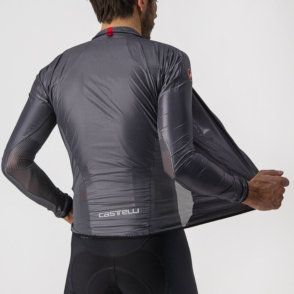 CASTELLI ARIA SHELL JACKET (Dark Gray)