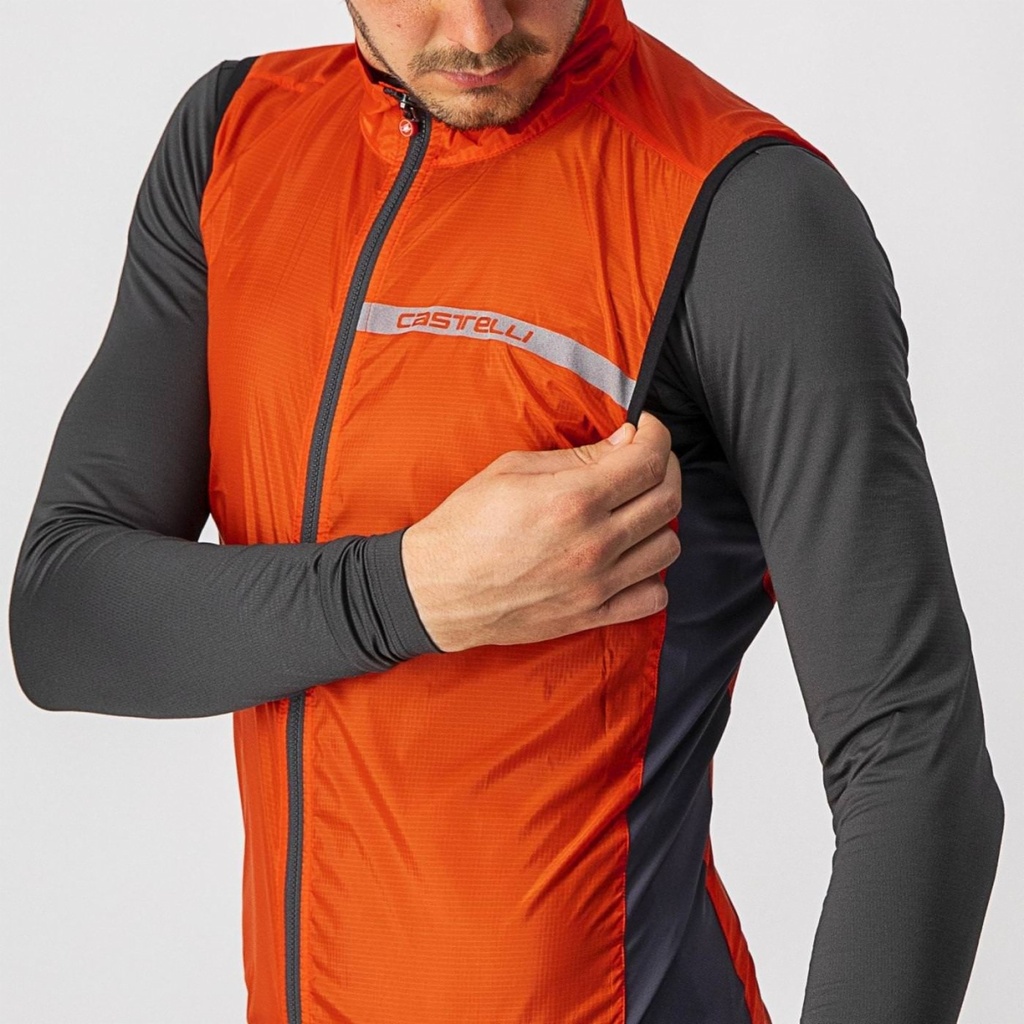CASTELLI SQUADRA STRETCH VEST (Fiery Red)