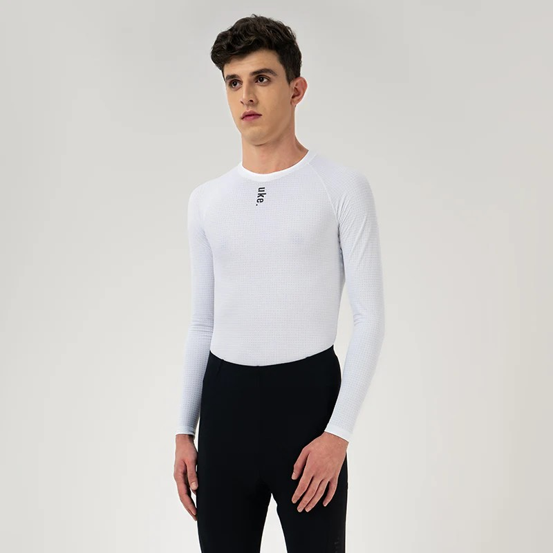 UKE Iridescent Men's Base Layer (White)