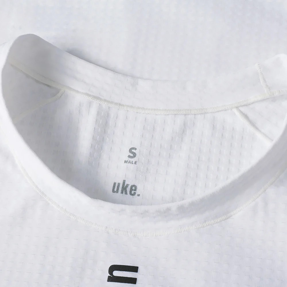 UKE Iridescent Men's Base Layer (White)